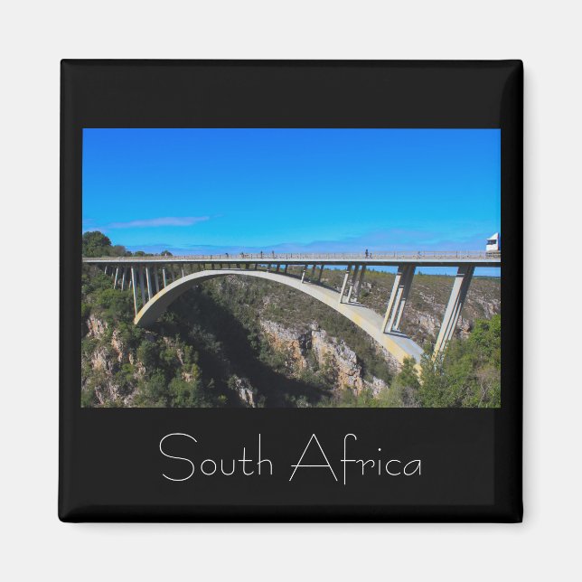 Bloukrans Bridge Tsitsikamma South Africa Magnet (Front)