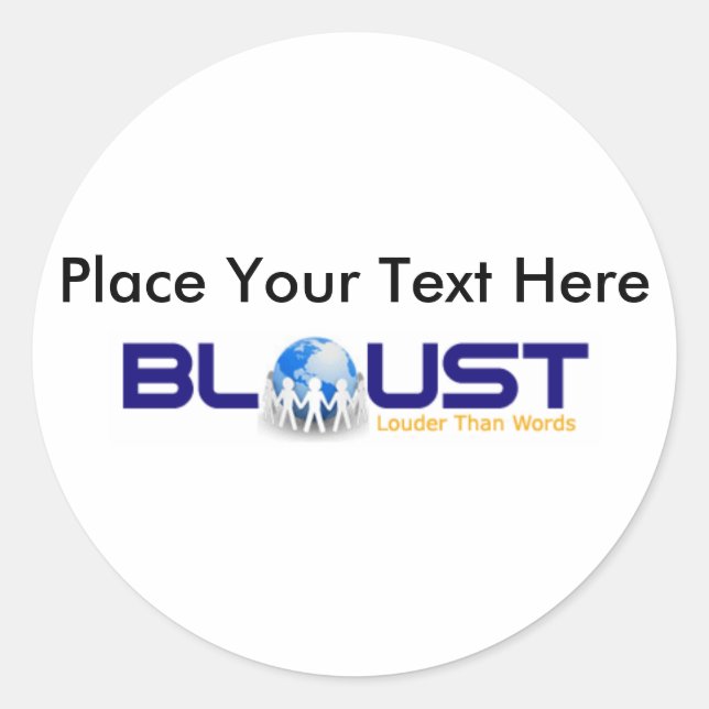 Bloust Custom Stickers (Front)