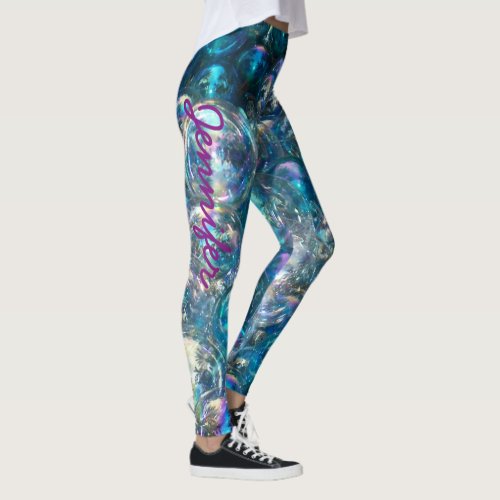 Blow Bubble Dreams YOUR NAME Yoga Pants S to XL