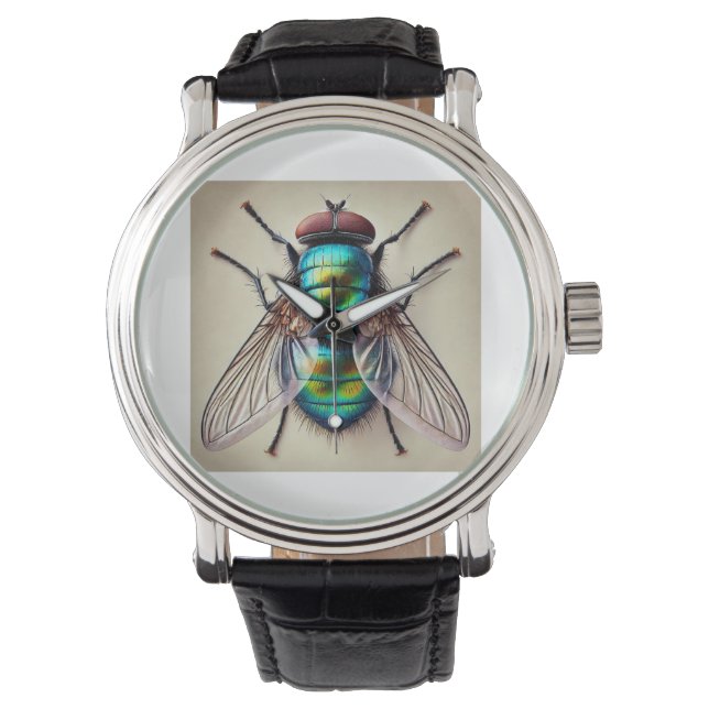 Blow Fly 211024IREF233 - Watercolor Watch (Front)