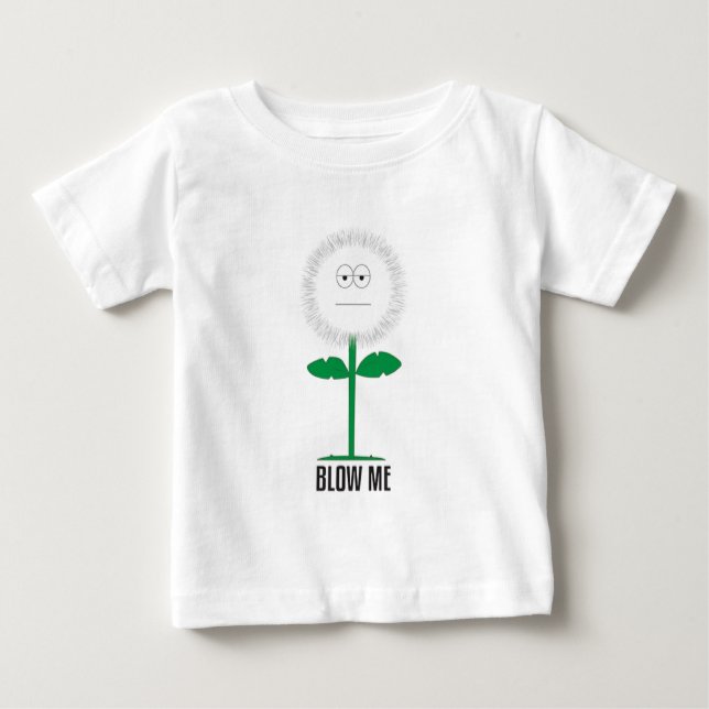 Blow me dandelion baby T-Shirt (Front)