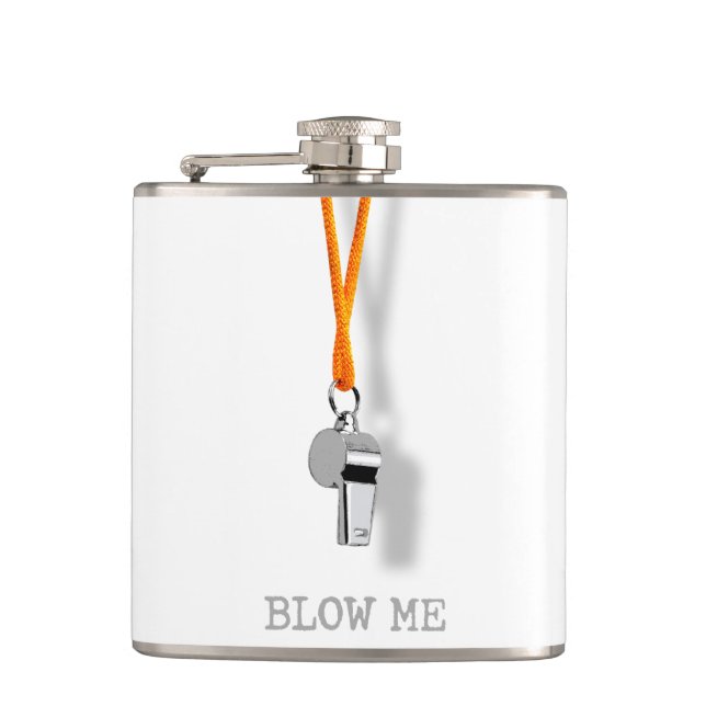 Blow Me Hip Flask (Front)