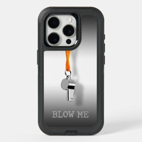 Blow Me Refs iPhone 15 Pro Case