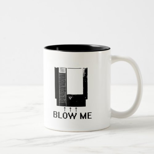 BLOW ME Two_Tone COFFEE MUG