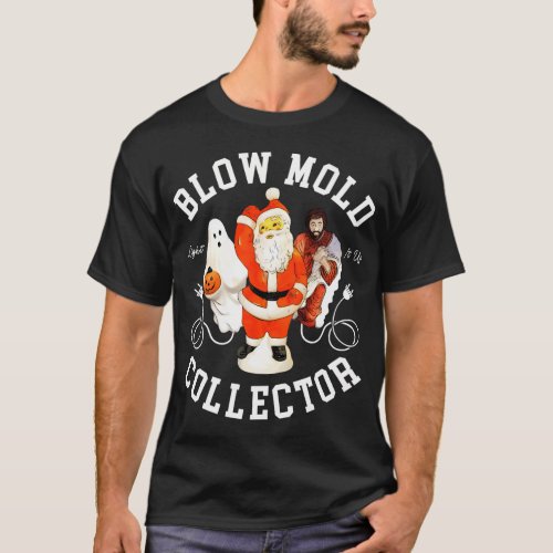 Blow Mold Collector Light It Up Halloween T_Shirt