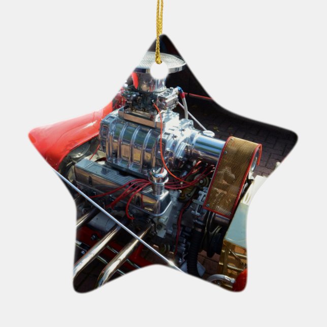 Blower V8 Ceramic Ornament (Front)