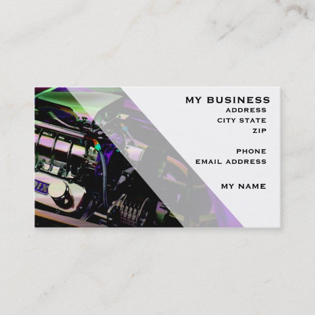 Blowers A-Go-Go Business Card (Front)