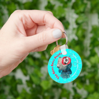 Blowfish Punk Rock Band Tour  Keychain