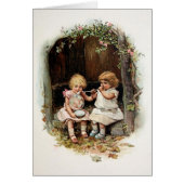 Blowing Bubbles Vintage Girls (Front)