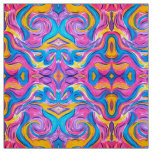 Blowing In The Wind-Abstract Geometric Pattern Fabric