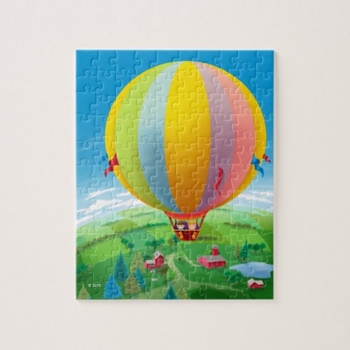 Blowing In The Wind Jigsaw Puzzle