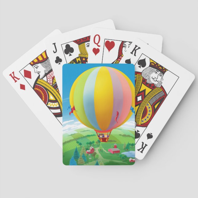 Blowing In The Wind Poker Cards (Back)