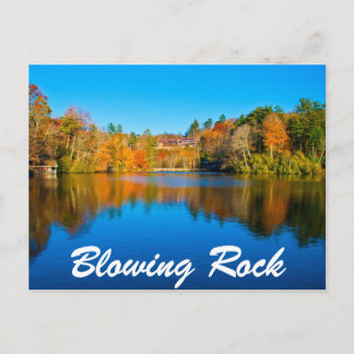 blowing rock nc postcard