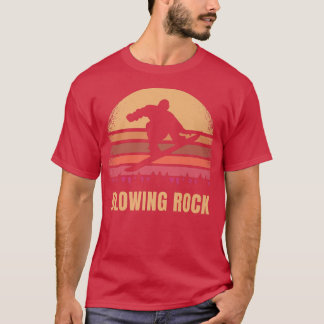 Blowing Rock North Carolina Snowboarding NC Outdoo T-Shirt