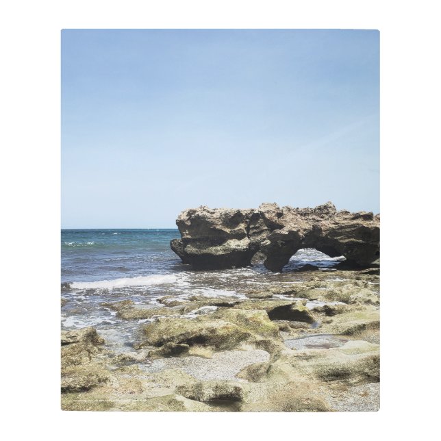 Blowing Rocks Preserve Jupiter Florida Wall Art (Front)