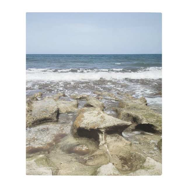 Blowing Rocks Preserve Jupiter Florida Wall Art (Front)