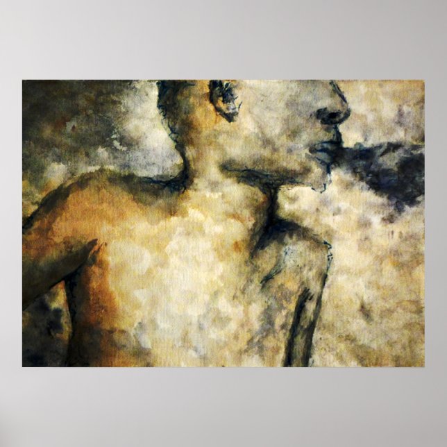 blowing smoke poster (Front)