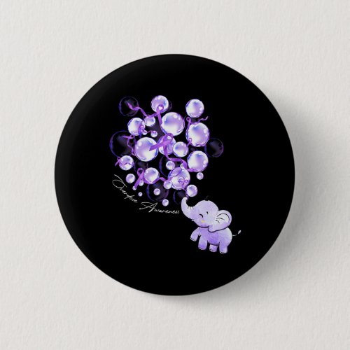 Blowing Up Purple Balloons Overdose Awareness 2  Button