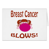 Blows Breast Cancer Card (Front Horizontal)