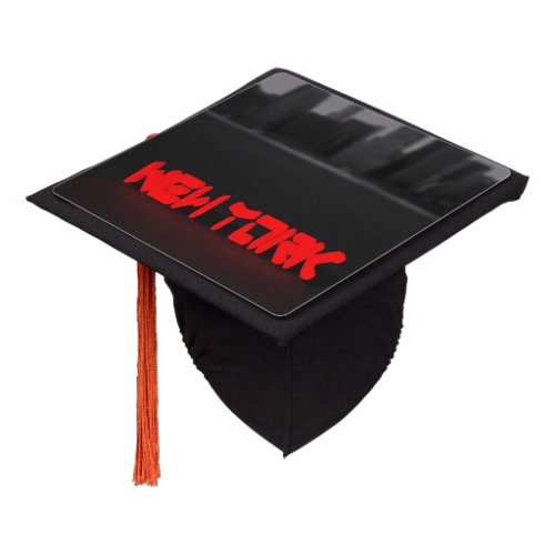 Blox3dnyccom New York Hudson river Graduation Cap Topper