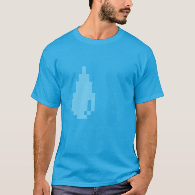 Bloxels Droplet T-Shirt (Front)