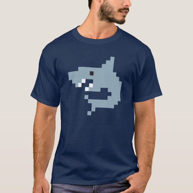 Bloxels Shark T-Shirt (Front)