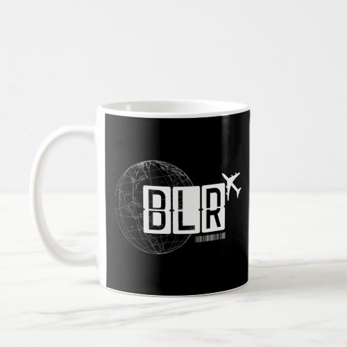 BLR Bangalore Airport Code Travel  Coffee Mug