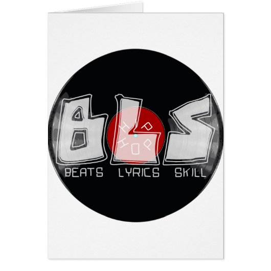 BLS beats lyrics skill HIP HOP Cards (Front)
