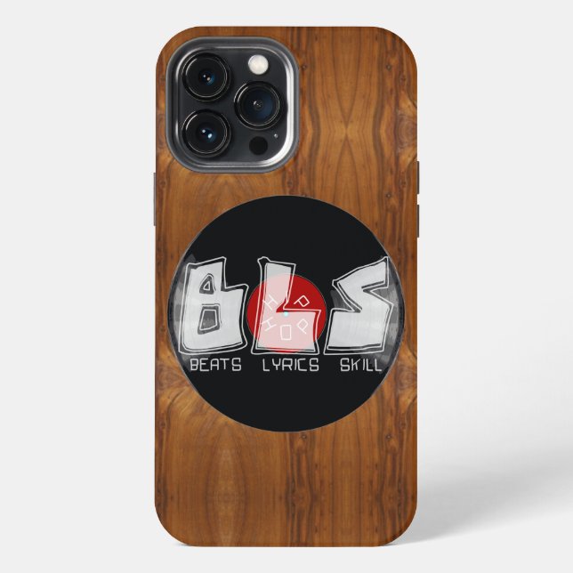 BLS beats lyrics skill HIP HOP Iphone Case (Back)