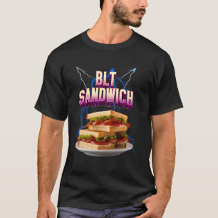 BLT Sandwich Meme Bootleg Rap Style 90s Vintage Fu T-Shirt