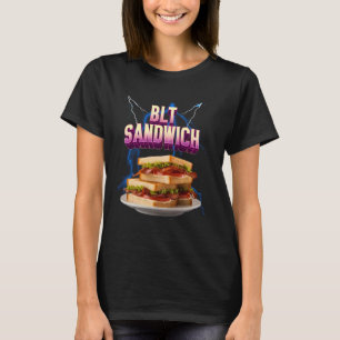 BLT Sandwich Meme Bootleg Rap Style 90s Vintage Fu T-Shirt