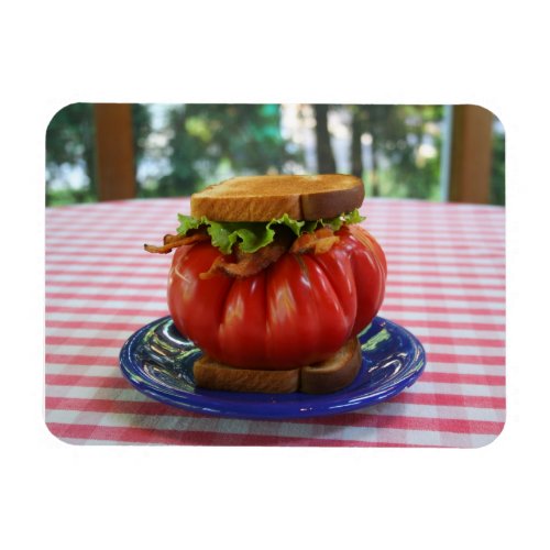 BLT with Giant Tomato Magnet