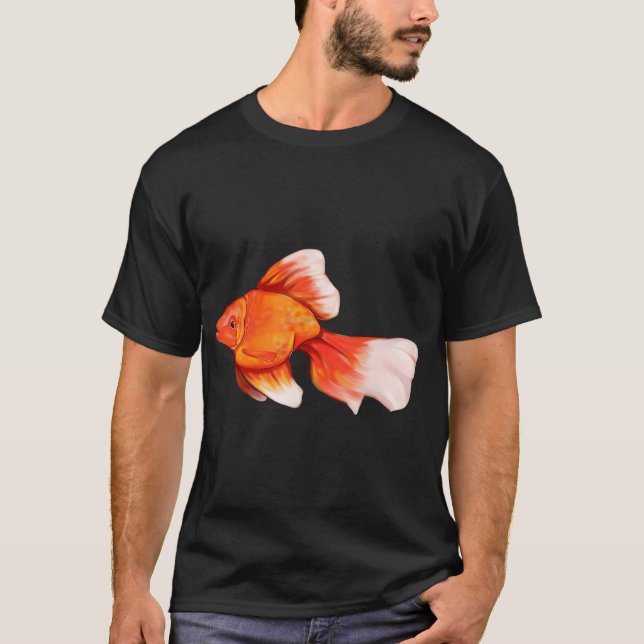 Blub Blub - Gold Fish T-Shirt (Front)