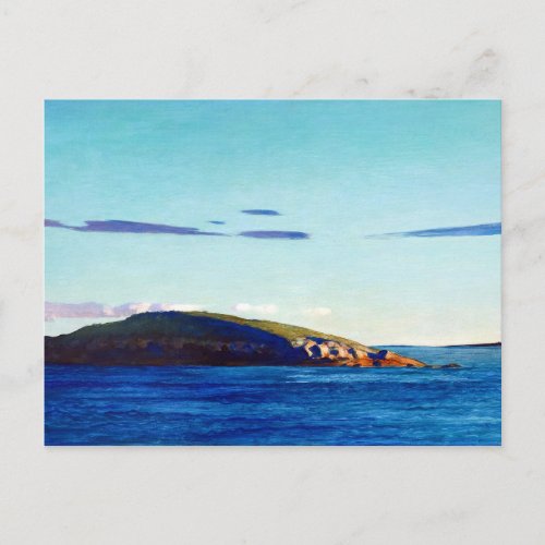 Blubber Island Maine 1938 by N C Wyeth Postcard