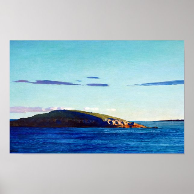 Blubber Island, Maine by Newell Convers Wyeth Poster (Front)