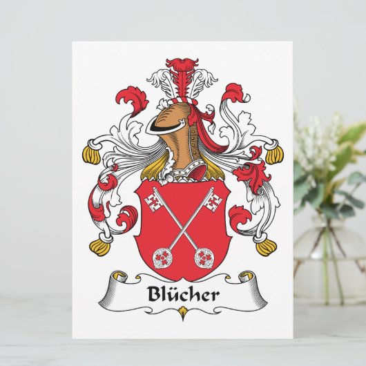 Blucher Family Crest (Standing Front)