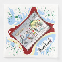 Blud Klinic | Valentine’s Day Dinner Napkin