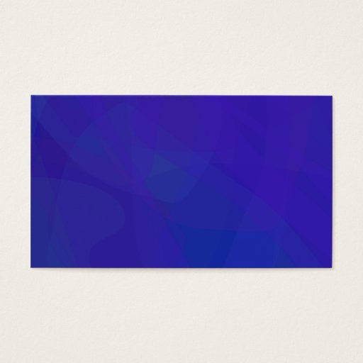 Customizable Blue Business Card