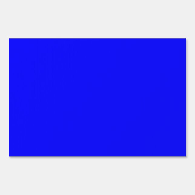 Blue 0303ff yard sign (Back)