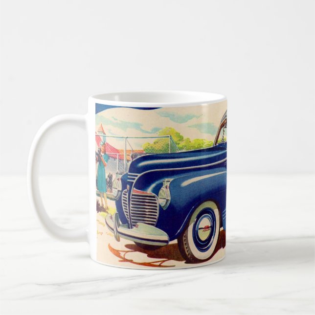 blue 1941 Plymouth Coffee Mug (Left)