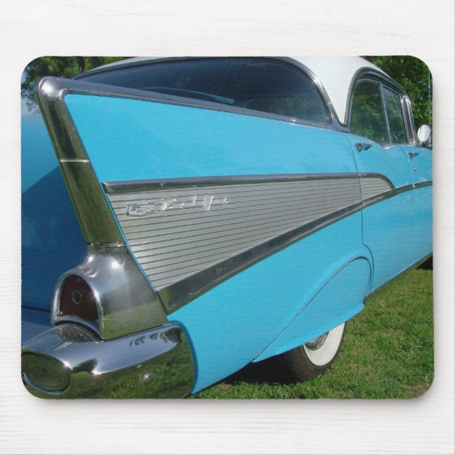 Blue 1957 Chevy Mousepad (Front)