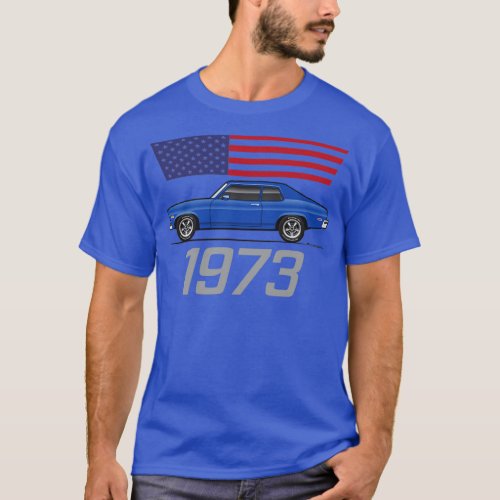 Blue 1973 T_Shirt