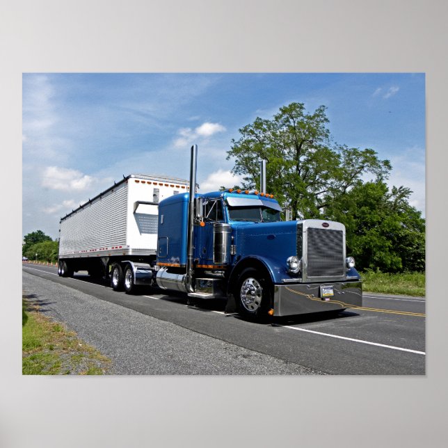 Blue 379 Walking Floor Poster (Front)