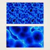 Blue 3D Cells (Front & Back)