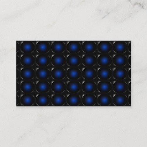 Blue 3D Illusion Unusual Business Card 3