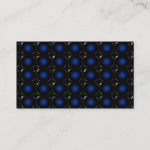Blue 3D Illusion Unusual Business Card 3