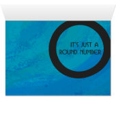 Blue 60 Decade Birthday (Inside Horizontal (Bottom))