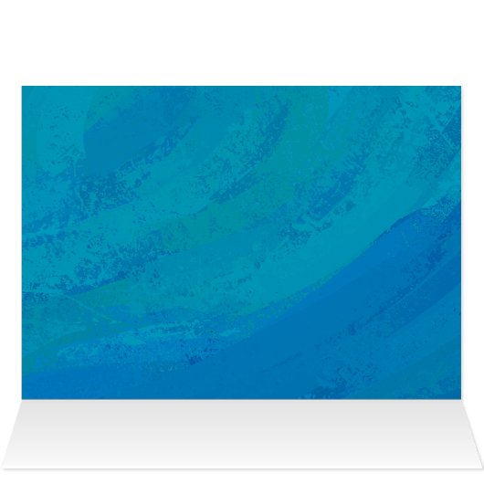 Blue 60 Decade Birthday (Inside Horizontal (Top))