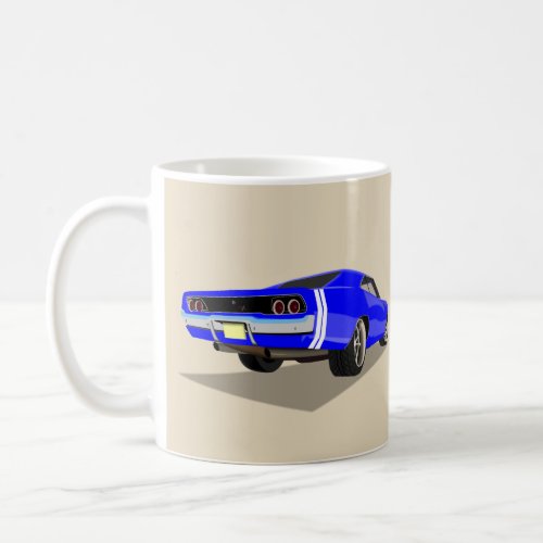 Blue 68 Charger Coffee Mug