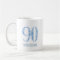 Blue 90th Birthday Party Favor Mug 3 Photo